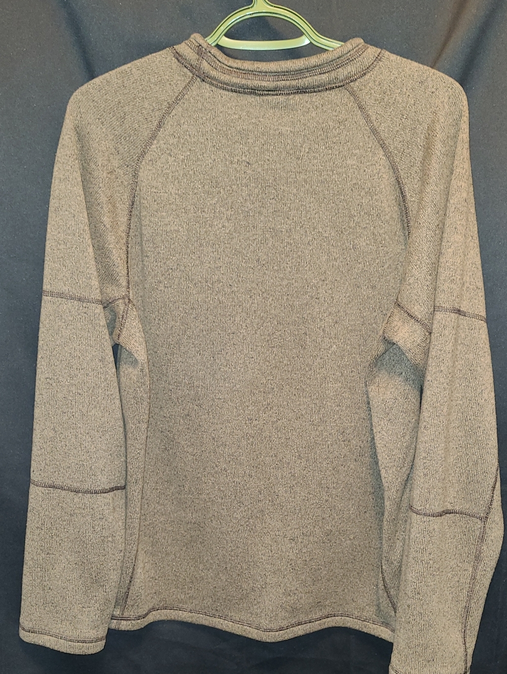 North Face Brown Crewneck Sweater Size Med - Picture 4 of 8